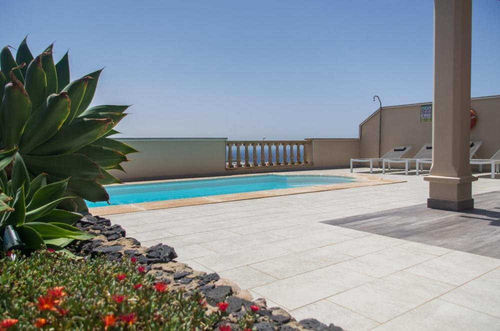 Luxurious Villa With Amazing Sea View And Pool Caleta de Fuste Exterior foto