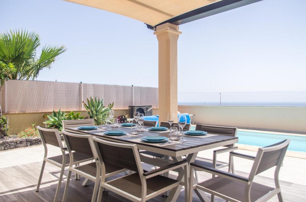 Luxurious Villa With Amazing Sea View And Pool Caleta de Fuste Exterior foto